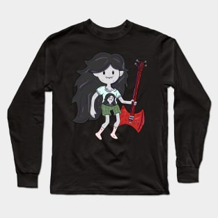 Marceline wearing a Marceline Shirt Long Sleeve T-Shirt